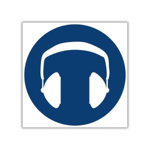 SABS Hearing Protection Shall Be Worn safety sign (MV4)