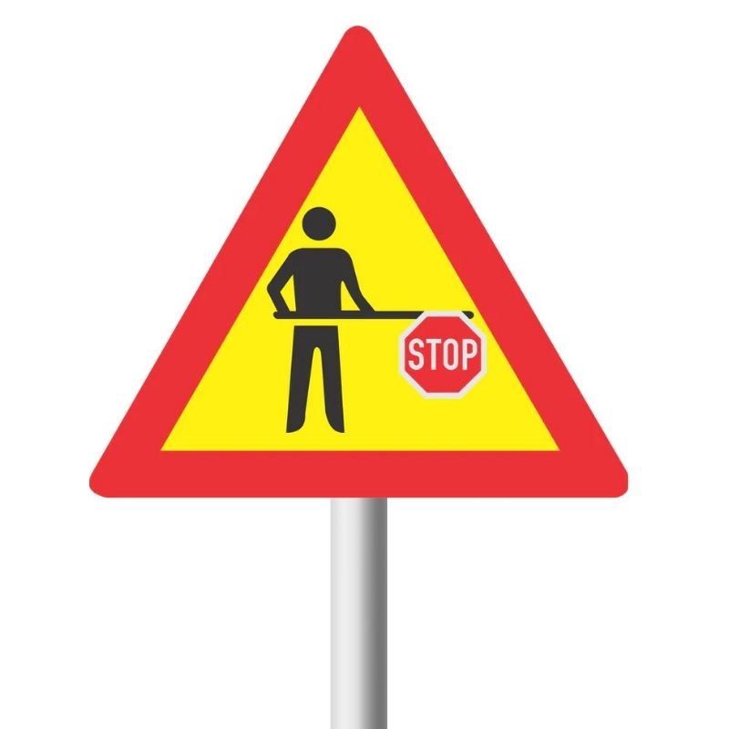 Scholar Patrol Ahead Road Sign (Tw305)