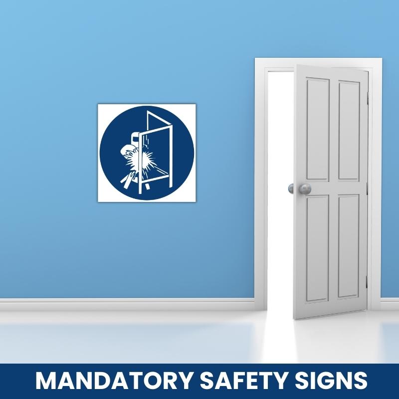 Screening Shall Be Used safety sign (MV15)