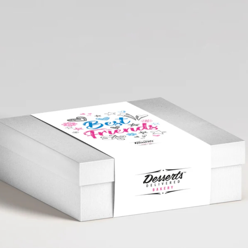 Sleeved for white shipper boxes