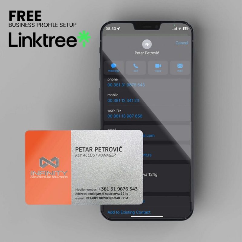 Smart NFC Business Cards