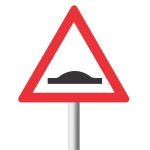 Speed Humps Road Sign (W332)