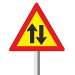 Two - Way Traffic Temporary road sign (TW212)