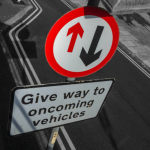 Yield To Oncoming Traffic Traffic Sign