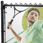 Close Up Mesh Fence Banner