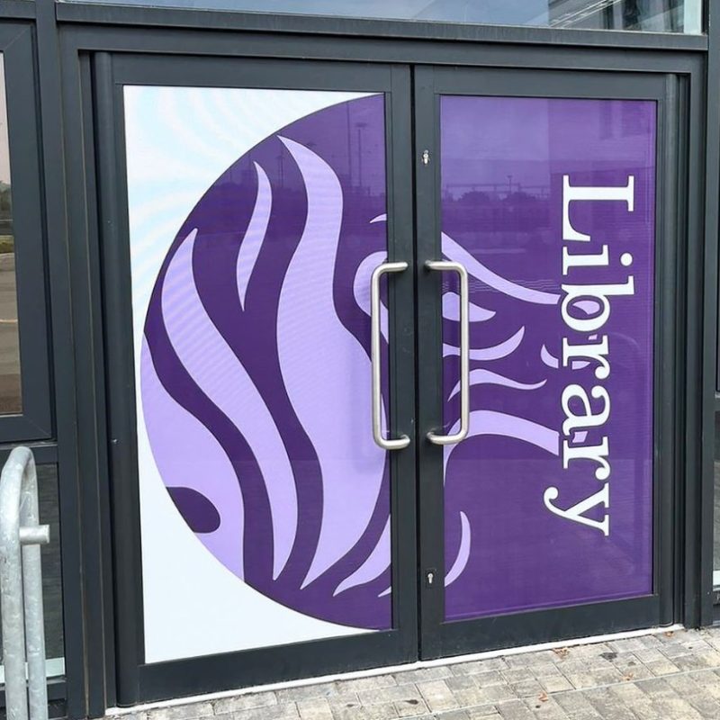 Perforated One-way Window Film