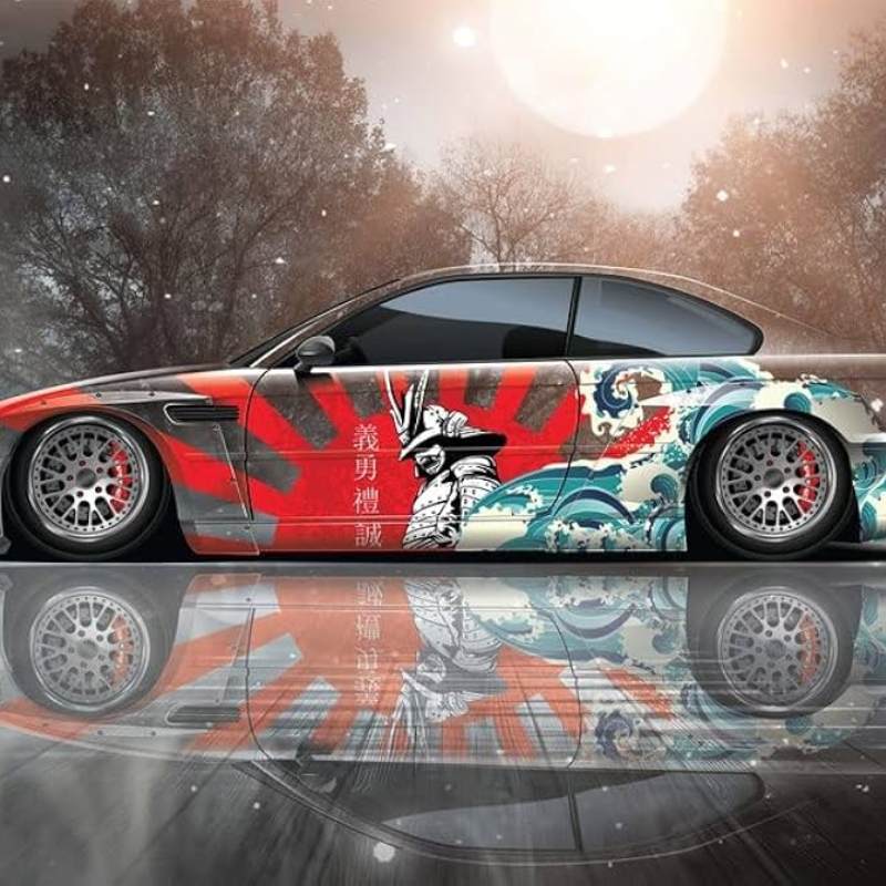 Printed Car Wrap Cast Vinyl