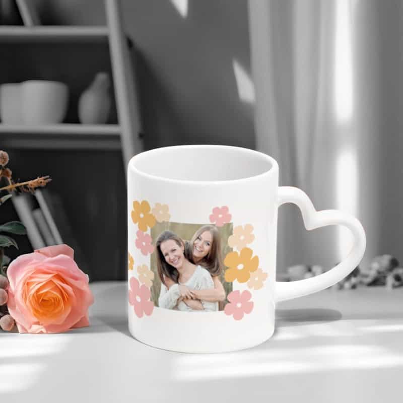 Heart Handle Mug
