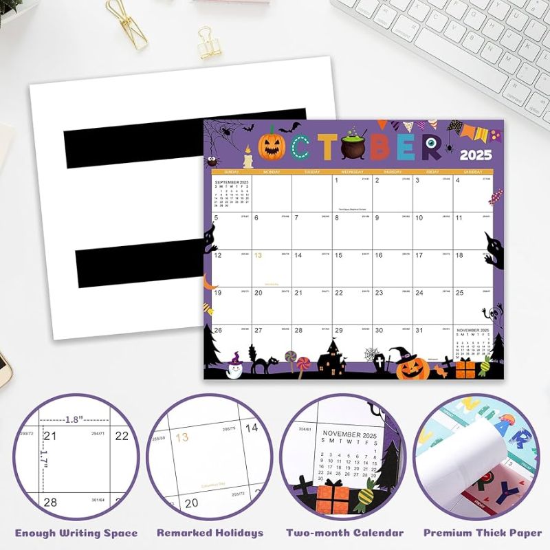 2026 Fridge Calendars with magnetic strips