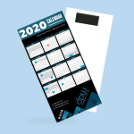 Magnetic Fridge Calendar Cards