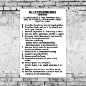 Grinding S.W.P Business Sign