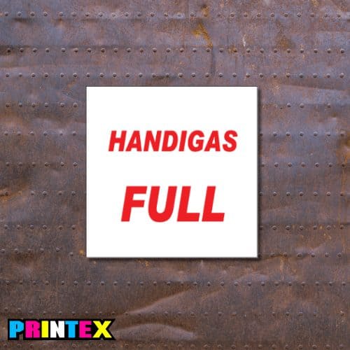 Handigas Full Sign - Gas