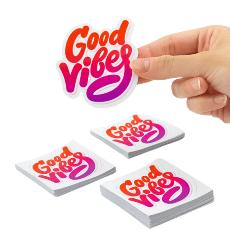 Custom shape Kiss-Cut Stickers