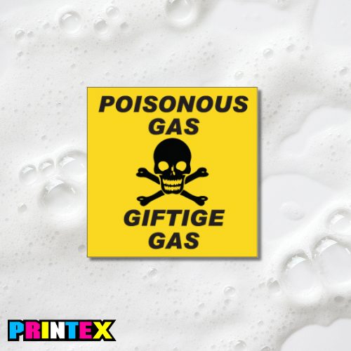 Poisonous Gas Sign - Poison