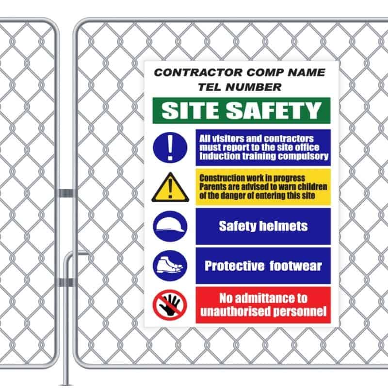 Site Safety Sign