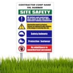 Site Safety Sign