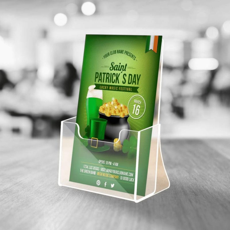 Classic Clear Brochure Holders