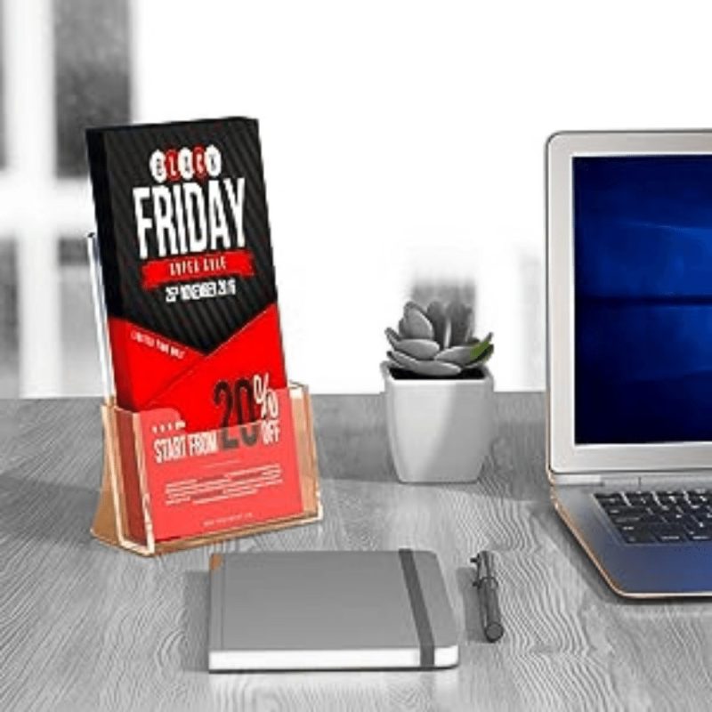 Classic Clear Brochure Holders