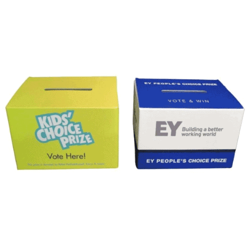 Printed Competition Entry Form Boxes (4)
