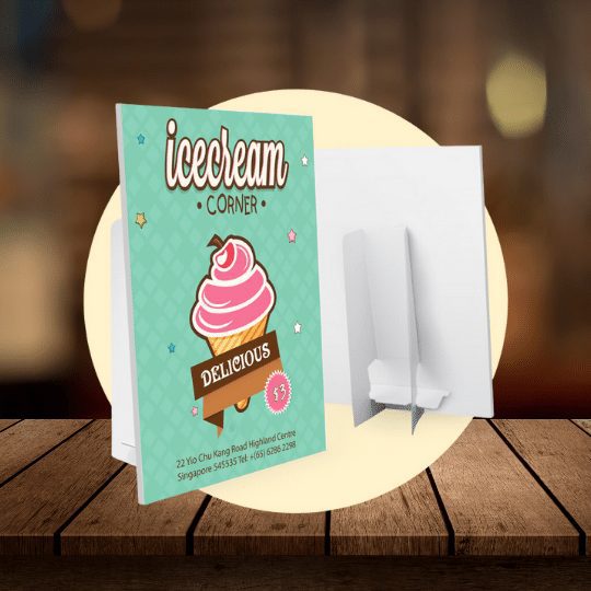 Promotional Counter Standee Boards (4)