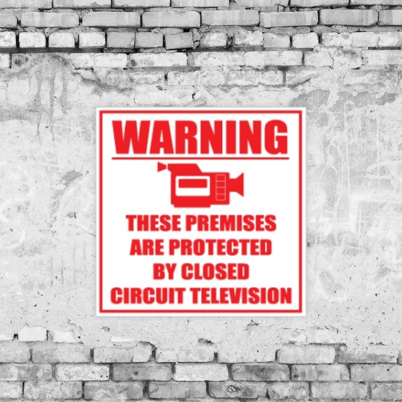 Warning CCTV Sign
