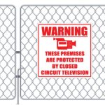 Warning CCTV Sign