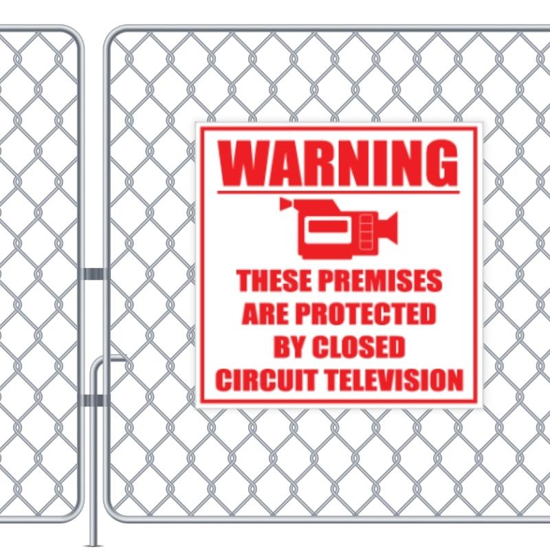 Warning CCTV Sign