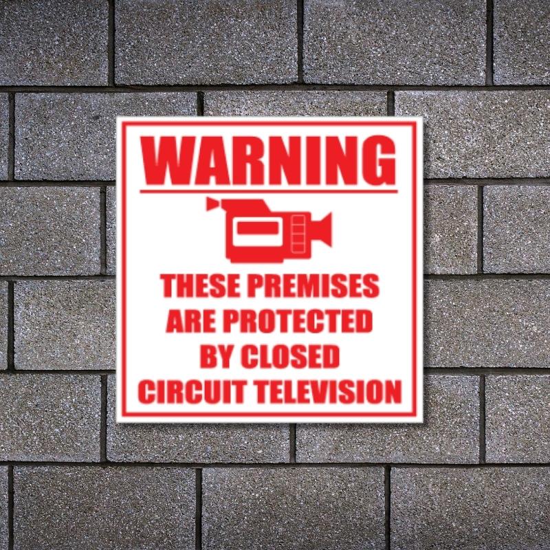 Warning CCTV Sign