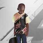 Kids V-neck Neck T-shirt Custom Design