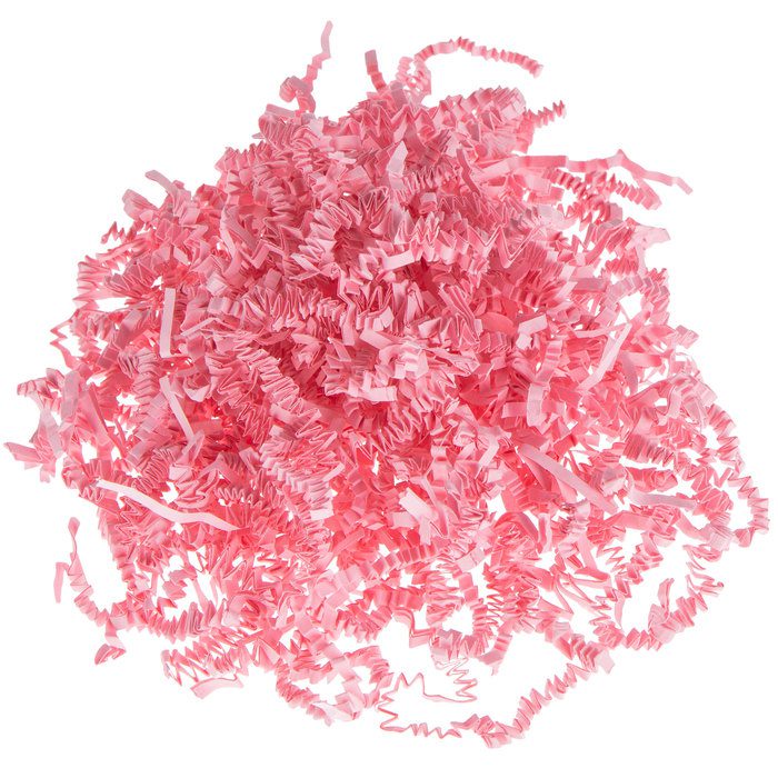 Crinkle cut Product Box Filler - Light Pink