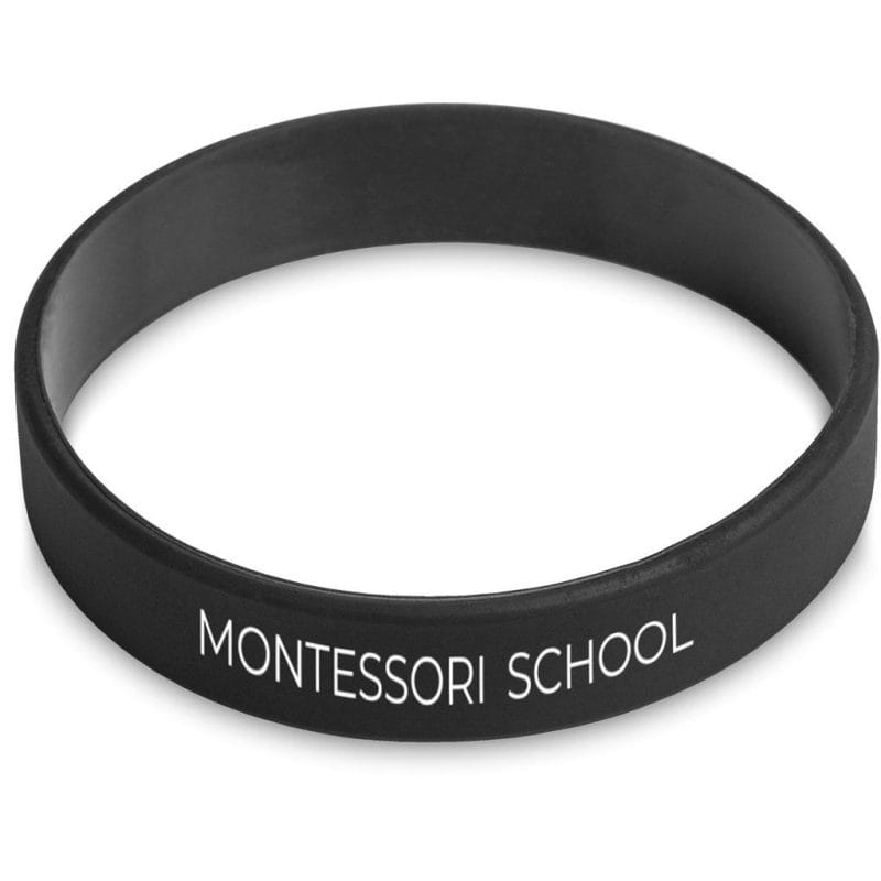 Altitude Fitwise Silicone Kids Wristband - Black