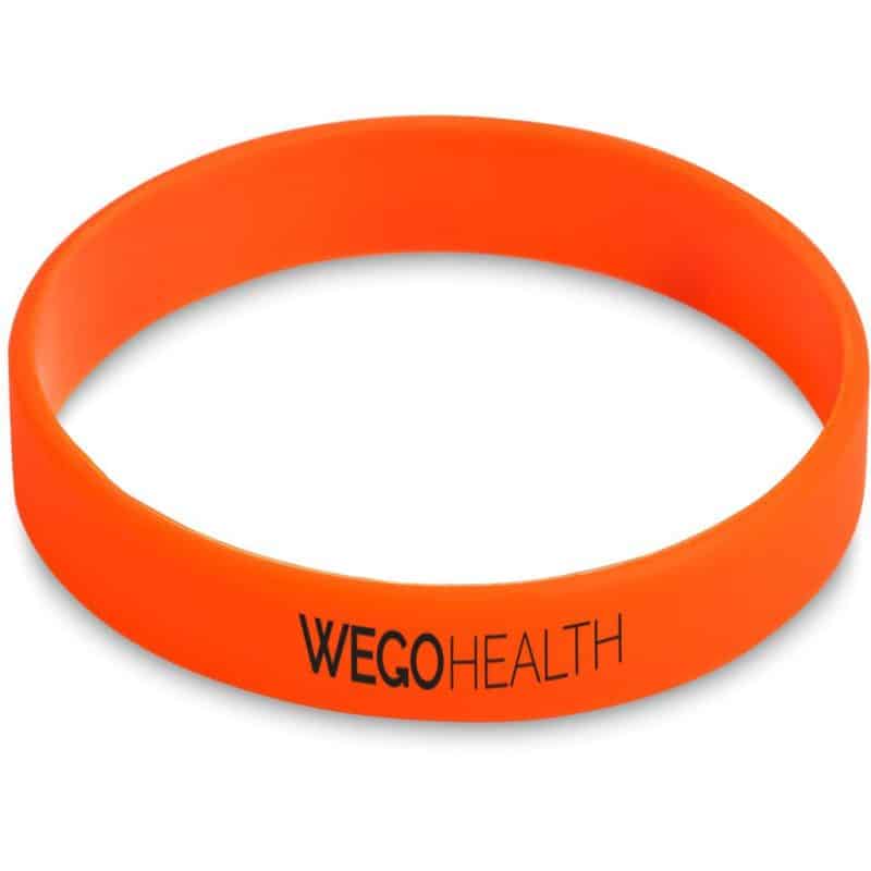 Altitude Fitwise Silicone Kids Wristband - Orange