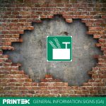 Blasting Point Safety Sign (GA7)