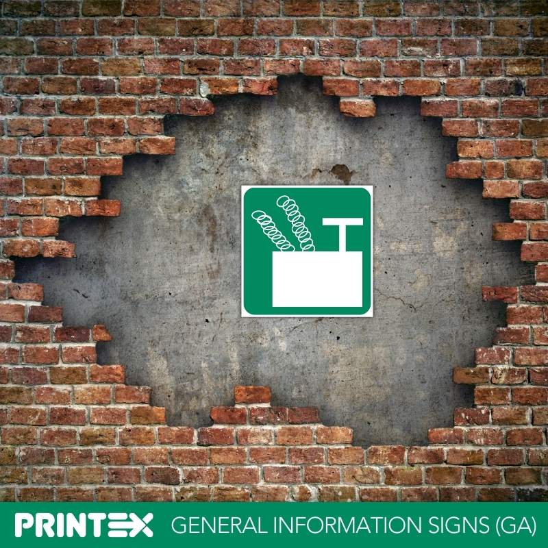 Blasting Point Safety Sign (GA7)