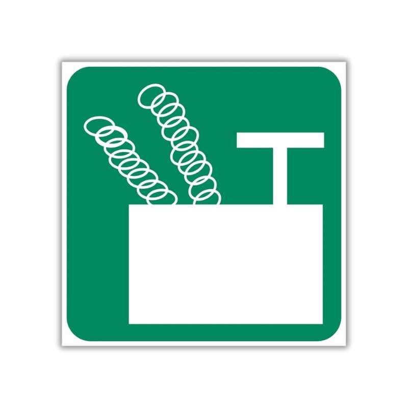 Blasting Point Safety Sign (GA7)