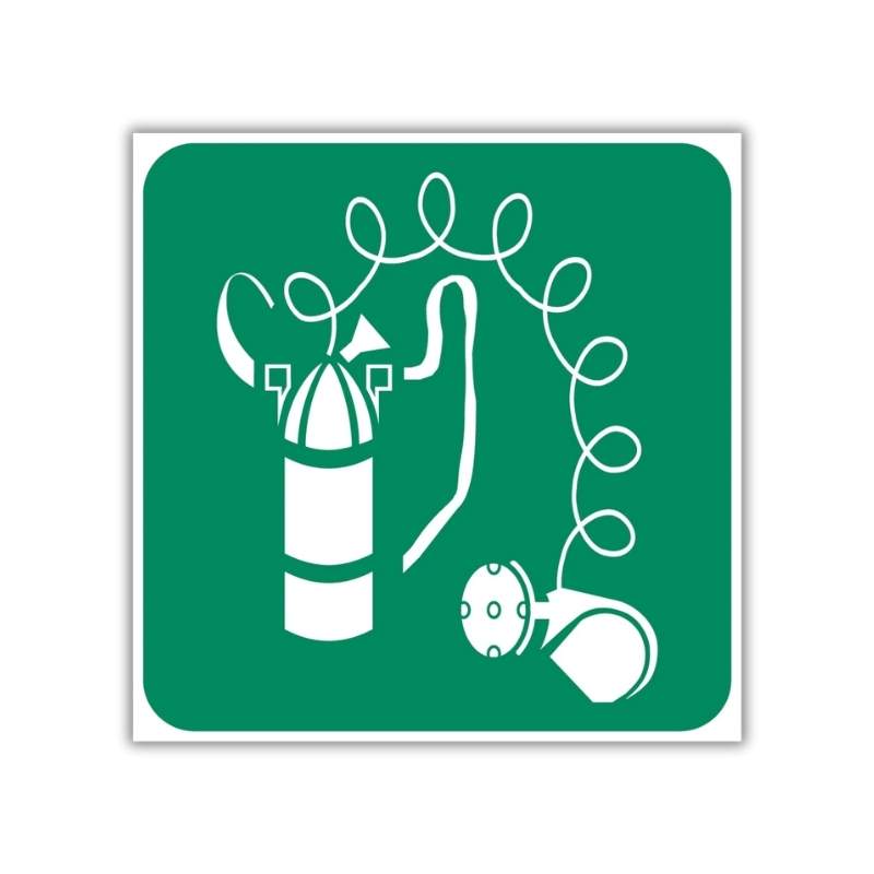 Breathing Apparatus Safety Sign (GA24)