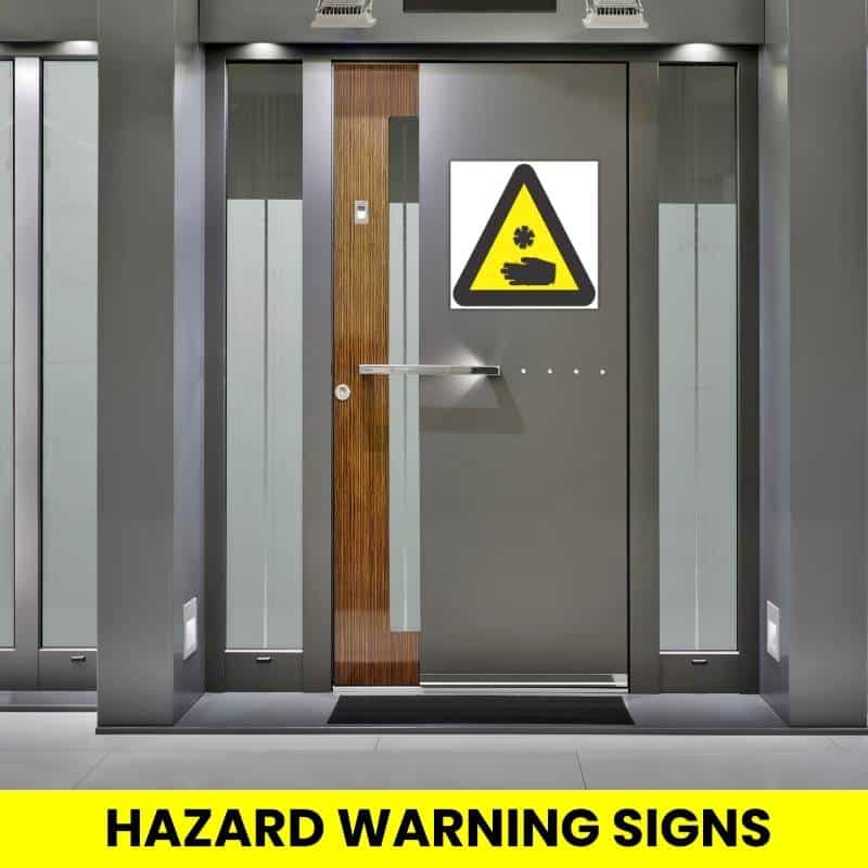 Beware Of Cold Burns SABS safety sign (WW18)