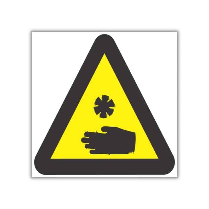 Beware Of Cold Burns SABS safety sign (WW18)