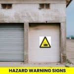 Beware Of Corrosive Hazard SABS safety sign (WW4)