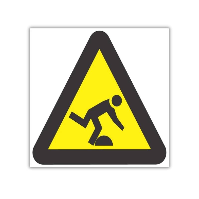 Beware Tripping Hazard SABS safety sign (WW33)