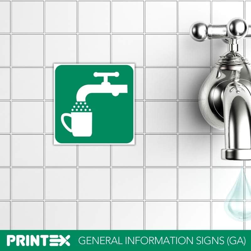 Drinking Water Safety Sign (GA6)
