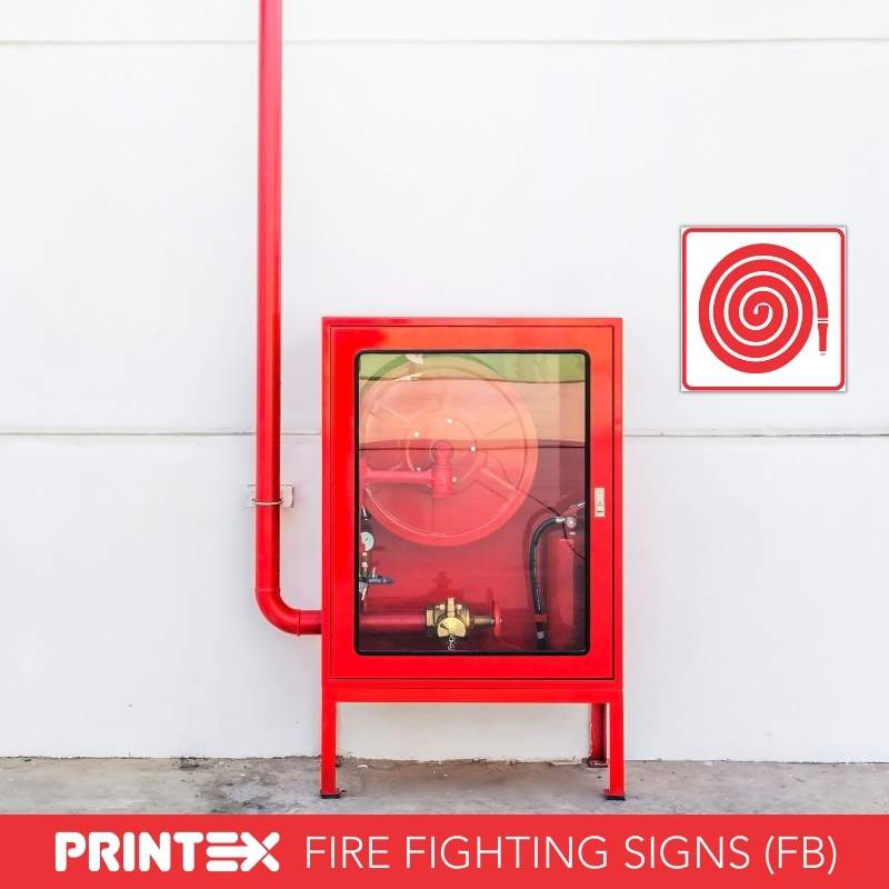 FIRE HOSE REEL SAFETY SIGN (FB3)