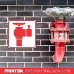 FIRE HYDRANT SAFETY SIGN (FB4)