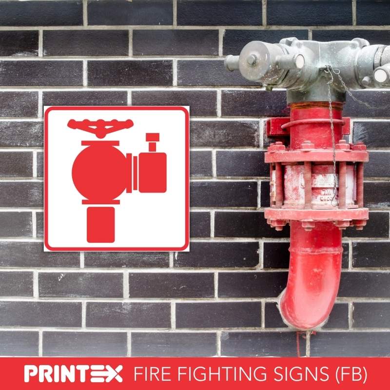 FIRE HYDRANT SAFETY SIGN (FB4)