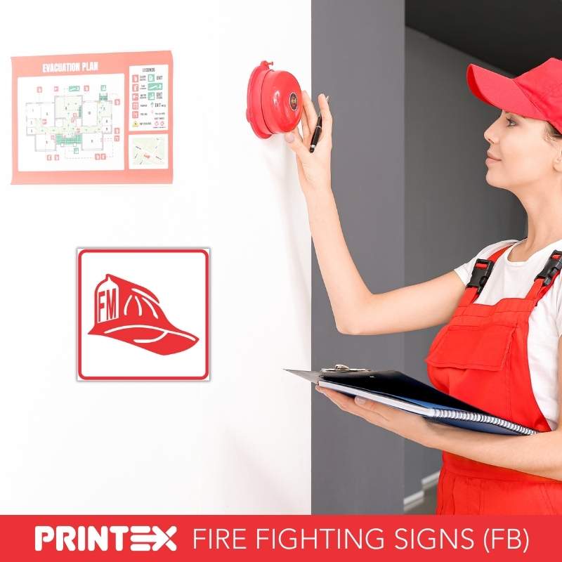 FIRE MARSHAL SAFETY SIGN (FB10)