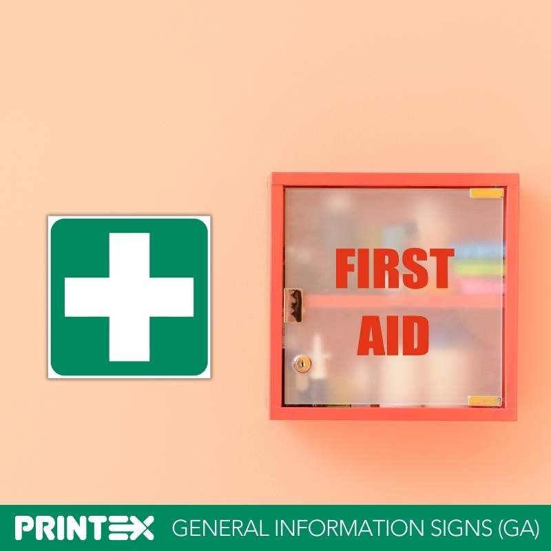 First-Aid Equipment Safety Sign (GA1)