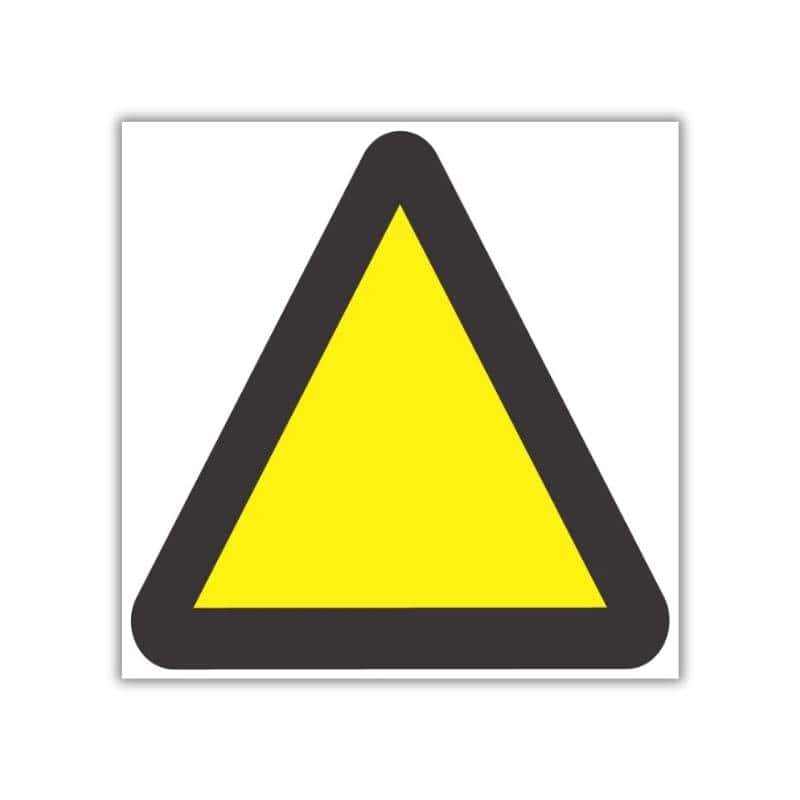 General Warning Of Hazard safety sign (WW 1)
