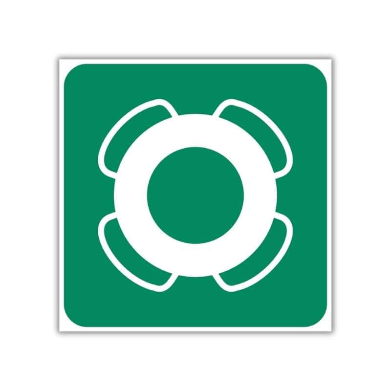 Life Buoy Safety Sign (GA30)