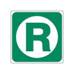 Refuge Chamber Safety Sign (GA12)