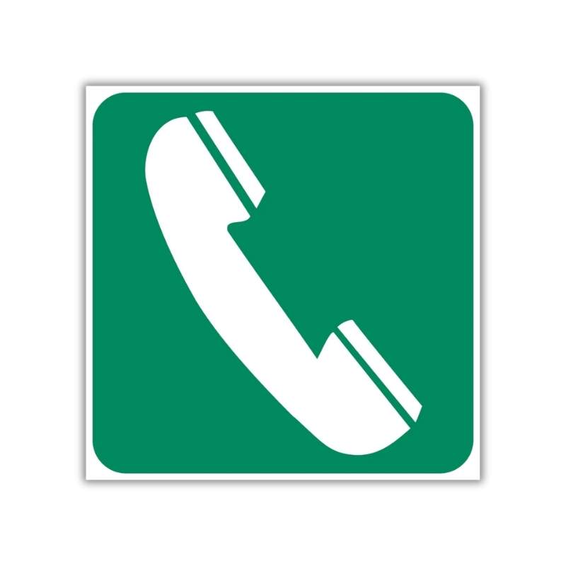 Telephone Safety Sign (GA13)